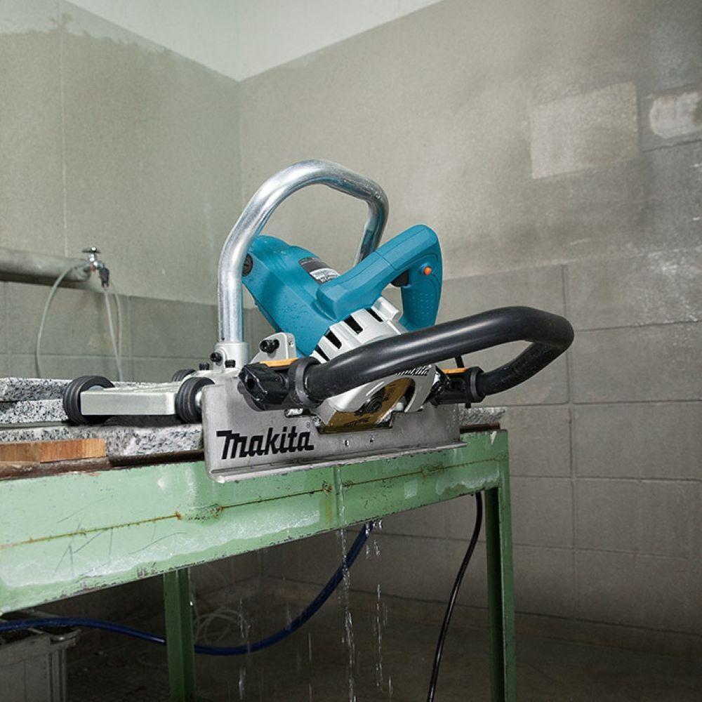 Serra Mármore 125mm1450W Com Base Inclinada Chaves Cortes Em ângulo 4100nh2r Makita 220V - 5