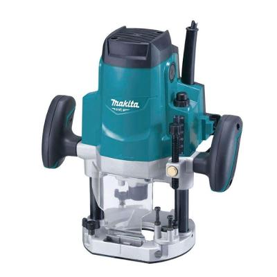Tupia 12mm 1-2'' 1650W 22000rpm Com Guia Reta Pinça Chave M3600b Makita 220V