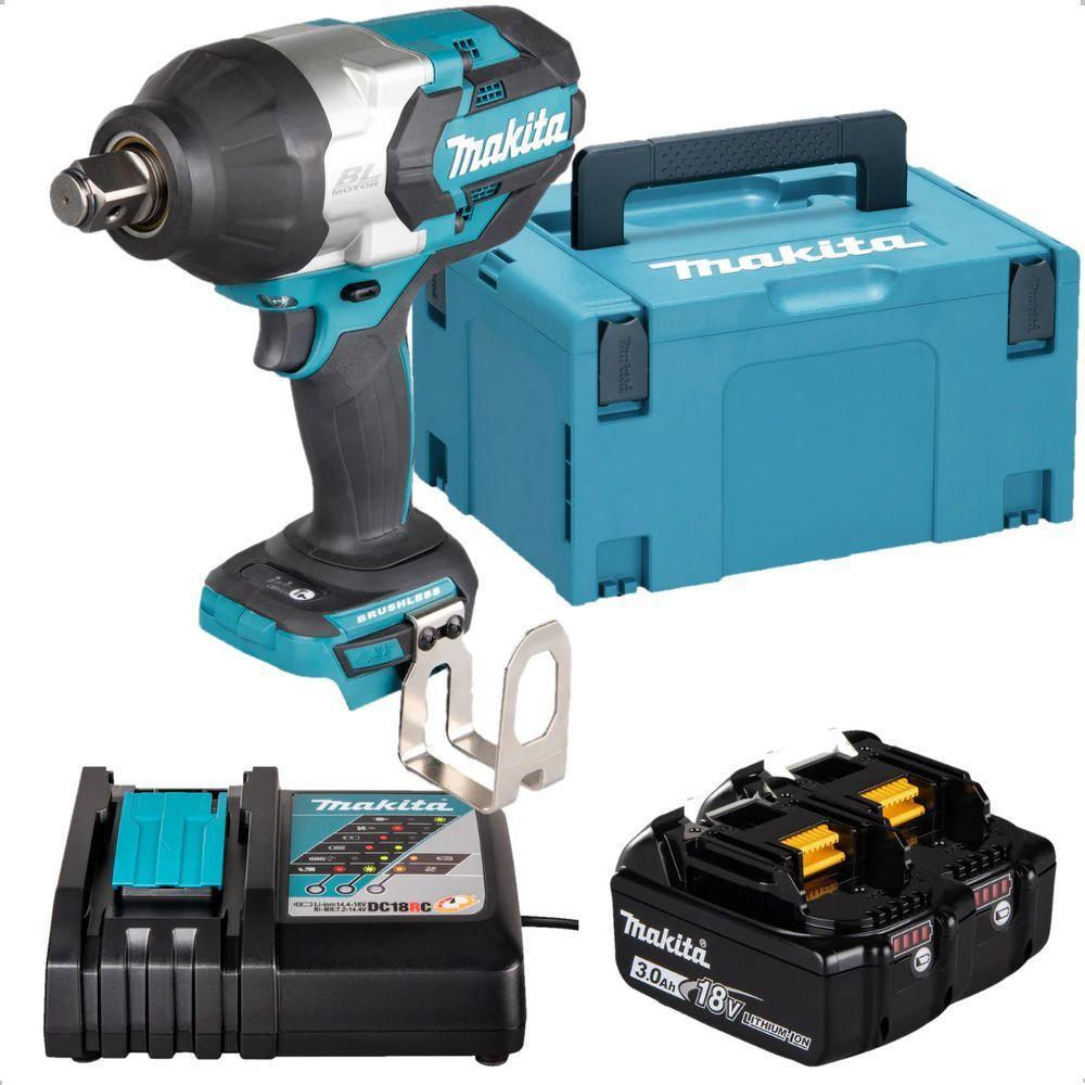 Chave De Impacto A Bateria 18v 3.0ah Makita - 1