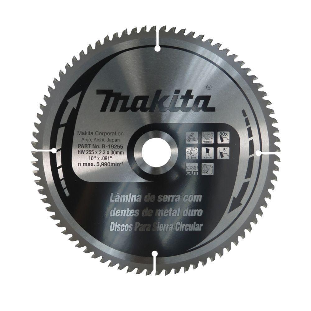 Lamina De Serra T,c,t, 255x30mm 80t - 4