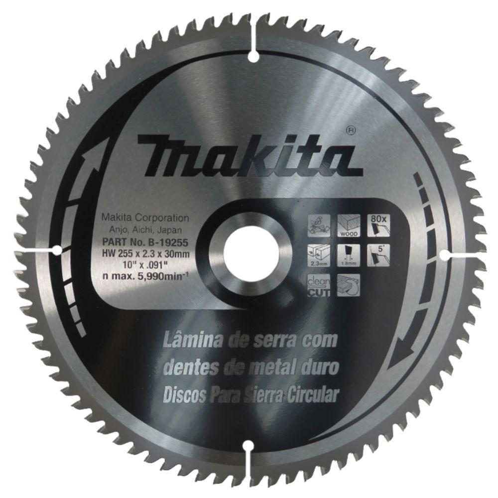 Lamina De Serra T,c,t, 255x30mm 80t - 5