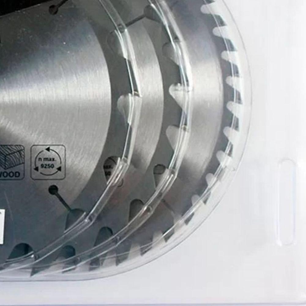 Conjunto 03 Serras 165 X 20 Mm X 16t 24t 40t Makita - 2