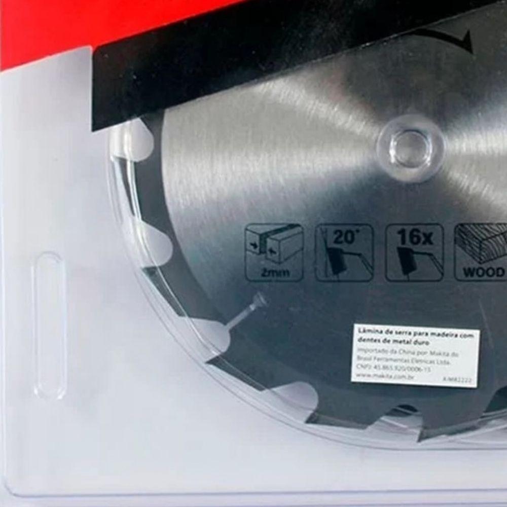 Conjunto 03 Serras 165 X 20 Mm X 16t 24t 40t Makita - 3