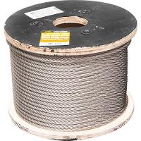 Cabo Aço Inox Aa 7,94mm 5-16 6x19s 100m Cabo A Vonder - 2