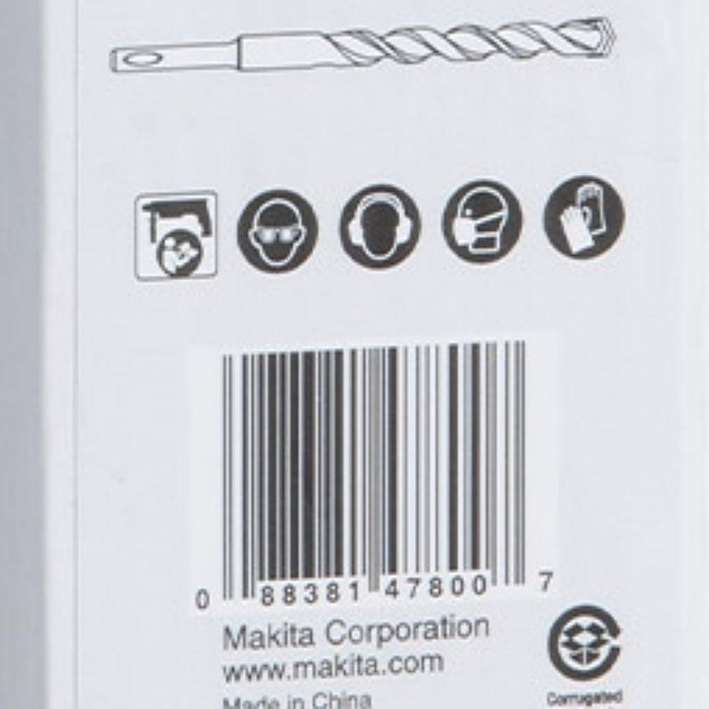 Brocas Sds-plus 8 X 210 Mm Conjunto Com 25 Peças Makita - 5