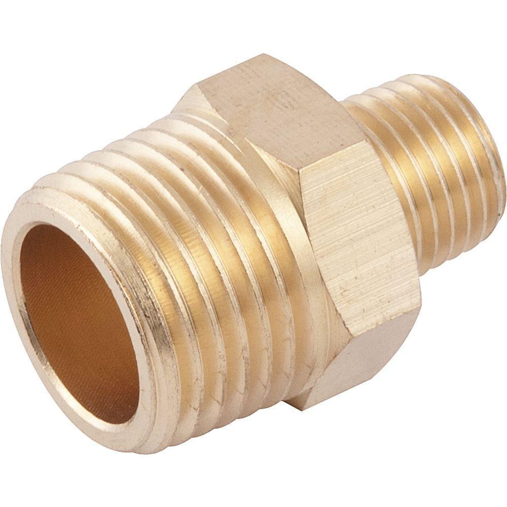 Adaptador Niple Red 1-2x1-4" Npt Latão Macho-macho Vonder - 1