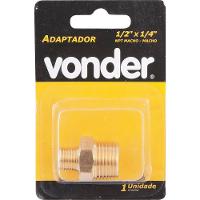 Adaptador Niple Red 1-2x1-4" Npt Latão Macho-macho Vonder - 2