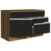 Balcão Gabinete De Pia 120 X 60 Cm 1 Porta 2 Gavetas Rustic - 7
