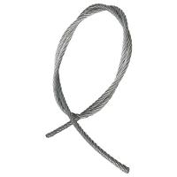 Cabo De Aço Af 1-8" Alma De Fibra 6x7 Galv Com 100m Vonder