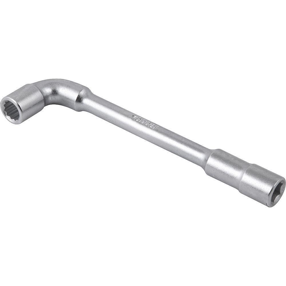 Chave Biela Com Furo Passante 8 Mm Aço Cromo Vanádio Vonder - 1