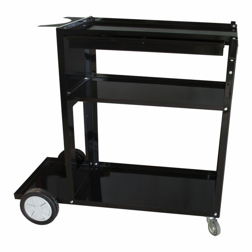 Carrinho Para Solda Capacidade De 80kg Com Três Prateleiras Gaveta E Pintura Epóxi Csl-80g - 1