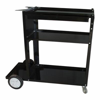 Carrinho Para Solda Capacidade De 80kg Com Três Prateleiras Gaveta E Pintura Epóxi Csl-80g