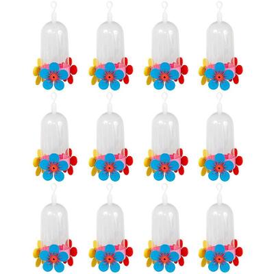 Bebedouro Beija-flor Simples 300ml Kit 12 Unidades