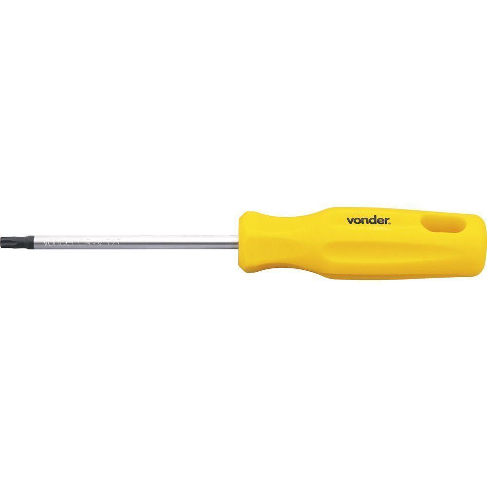 Chave Torx T-27 Com Cabo Reto Cromo Vanádio - Vonder - 3