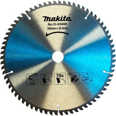 Disco De Serra Tct 260 X 25,4 Mm 70t D-03408 Makita