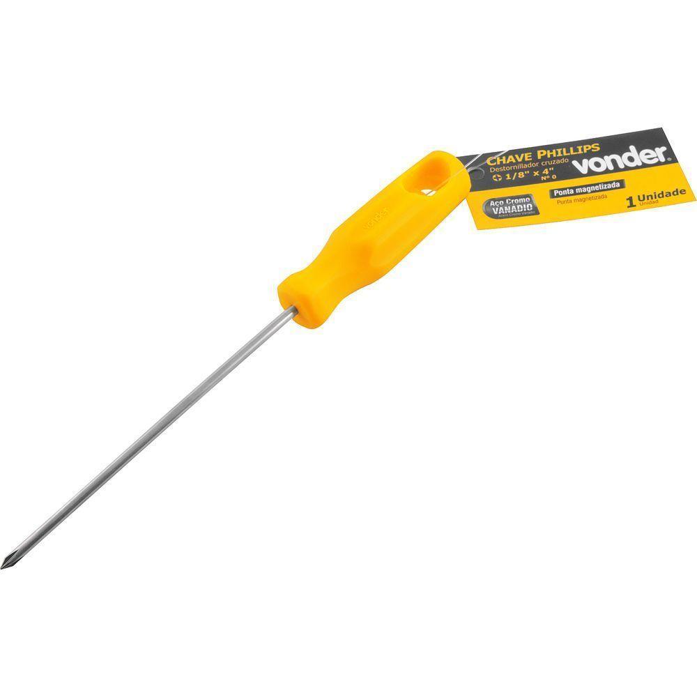 Chave Phillips 1-8"x4" - Vonder - 3