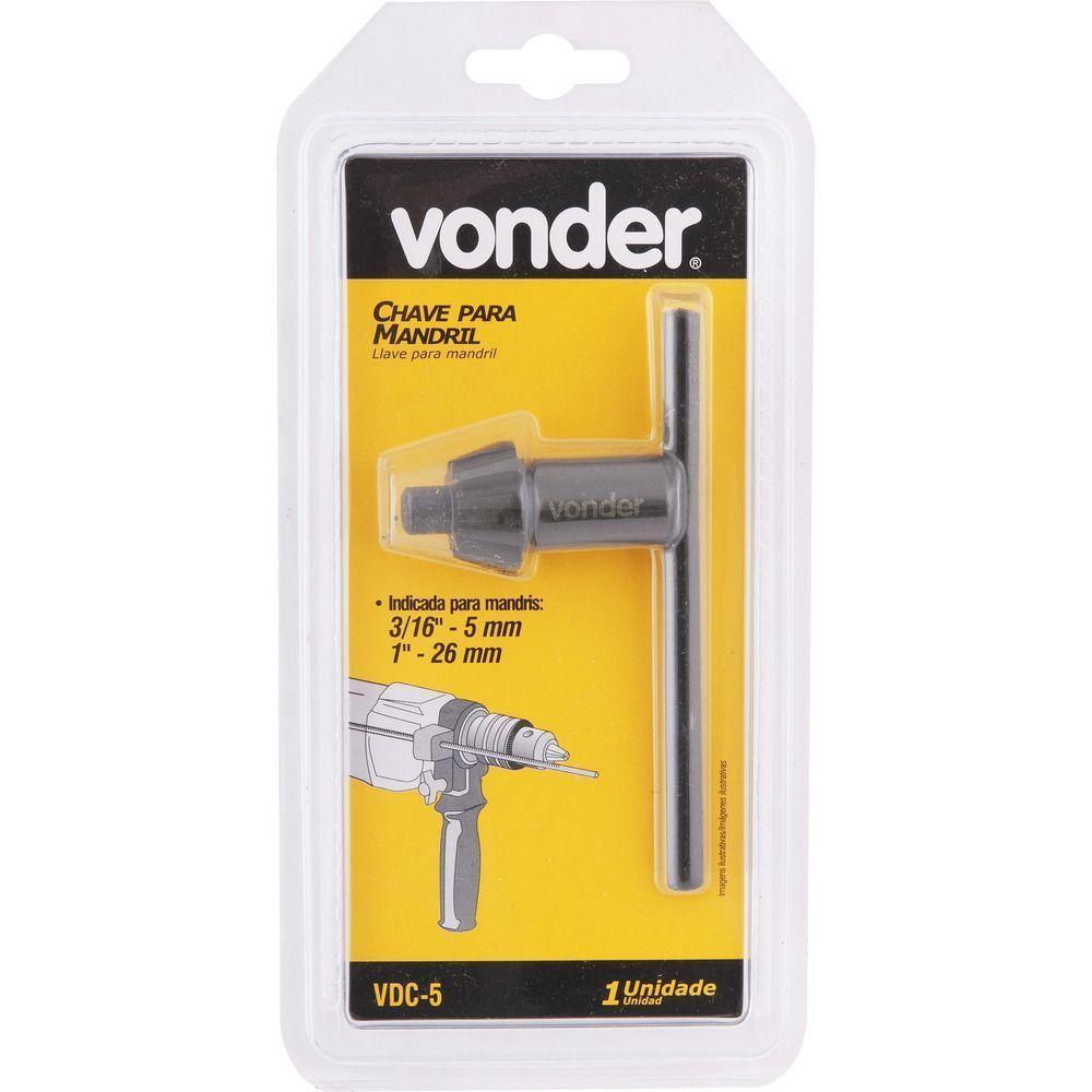 Chave Para Mandril N.4 Vdc-4 - Vonder - 2