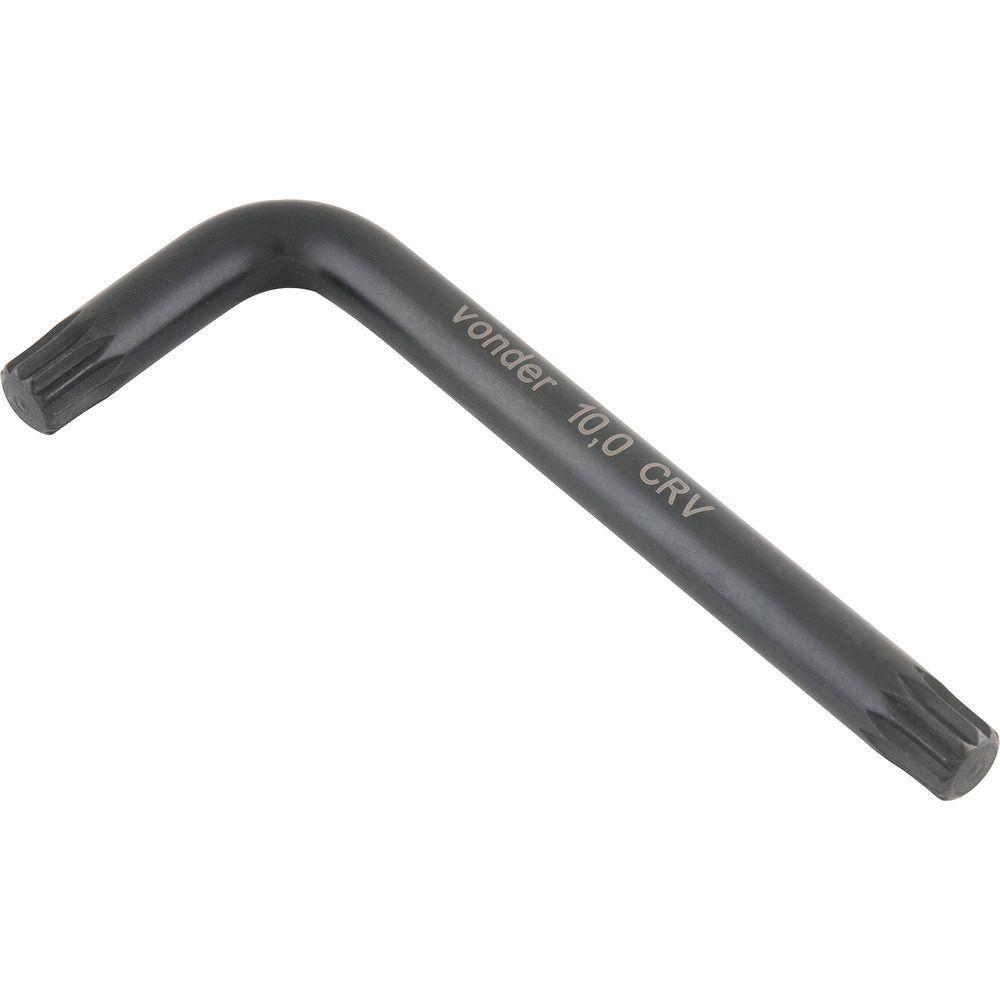 Chave Multidentada 12mm Tipo L Curta Cromo Vanádio - Vonder - 2