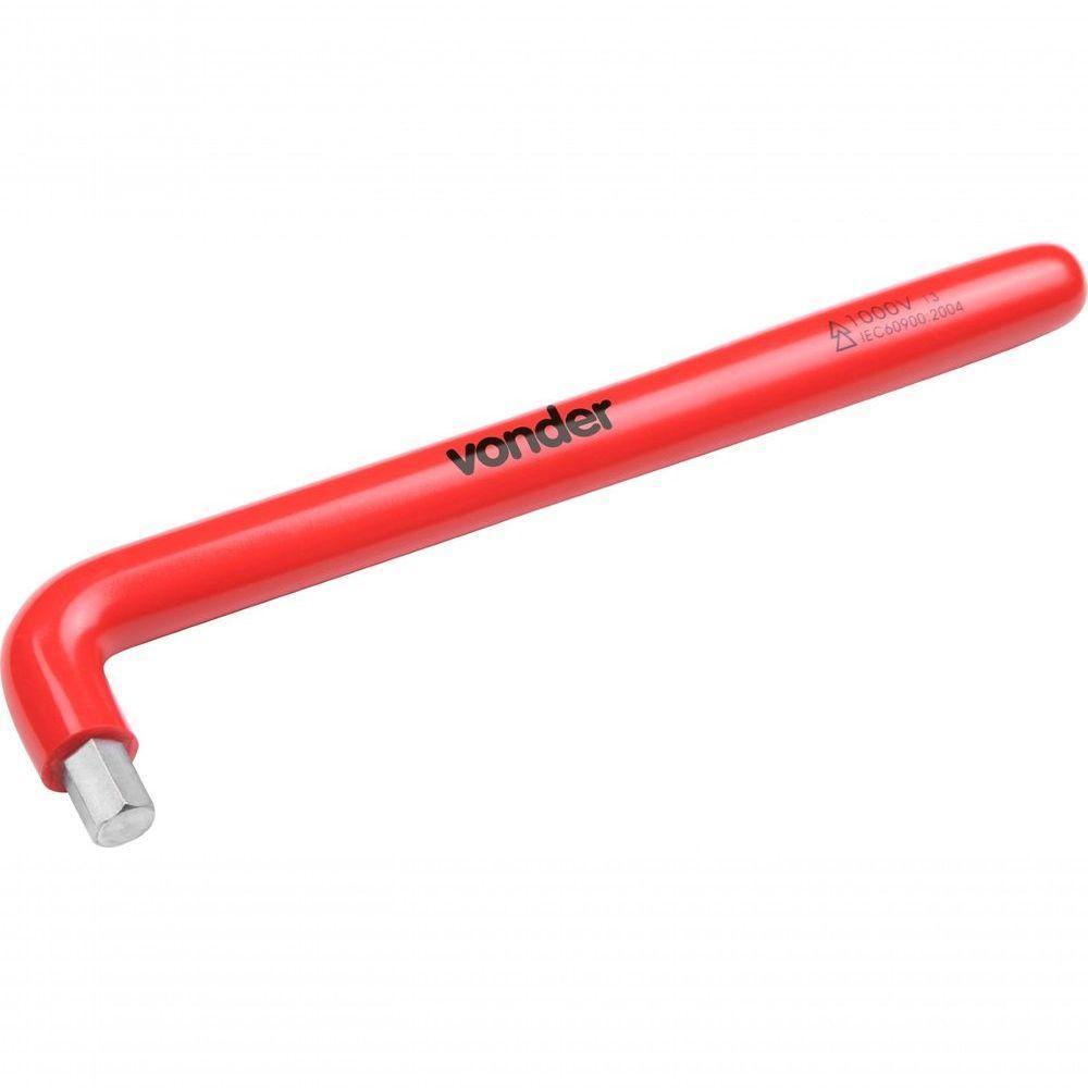 Chave Hexagonal Allen 10,0 Mm Isolada Iec60900 Vonder - 1