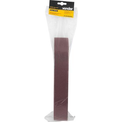 Cinta De Lixa 50 Mm X 686 Mm G 60 Com 5 Peças Vonder