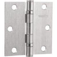 Dobradiça Para Porta 4 Aço Carbono Niquelado Com 3 Pç Vonder - 1