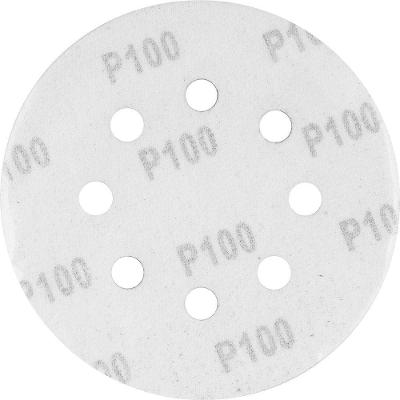 Disco De Lixa Com Costado Em Pluma 125mm G100 10 Peças Vonder