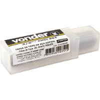 Fresa Topo Aço Rápido 1-4 4 Cortes Reto 9,5mm Din 844 Vonder - 2