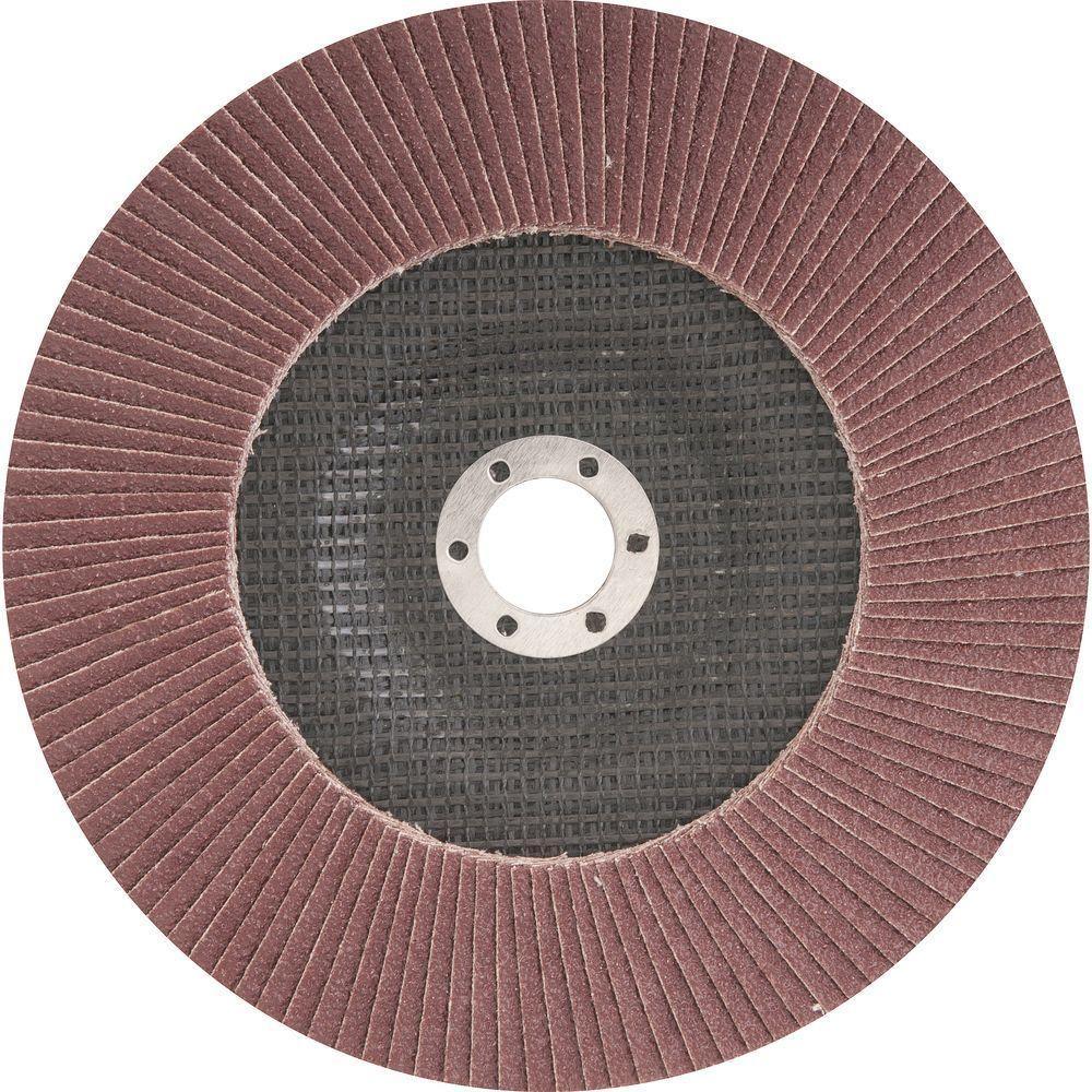 Flap Disc 7 G80 Costado Fibra Reto Para Aço Carbono Nove54 - 1