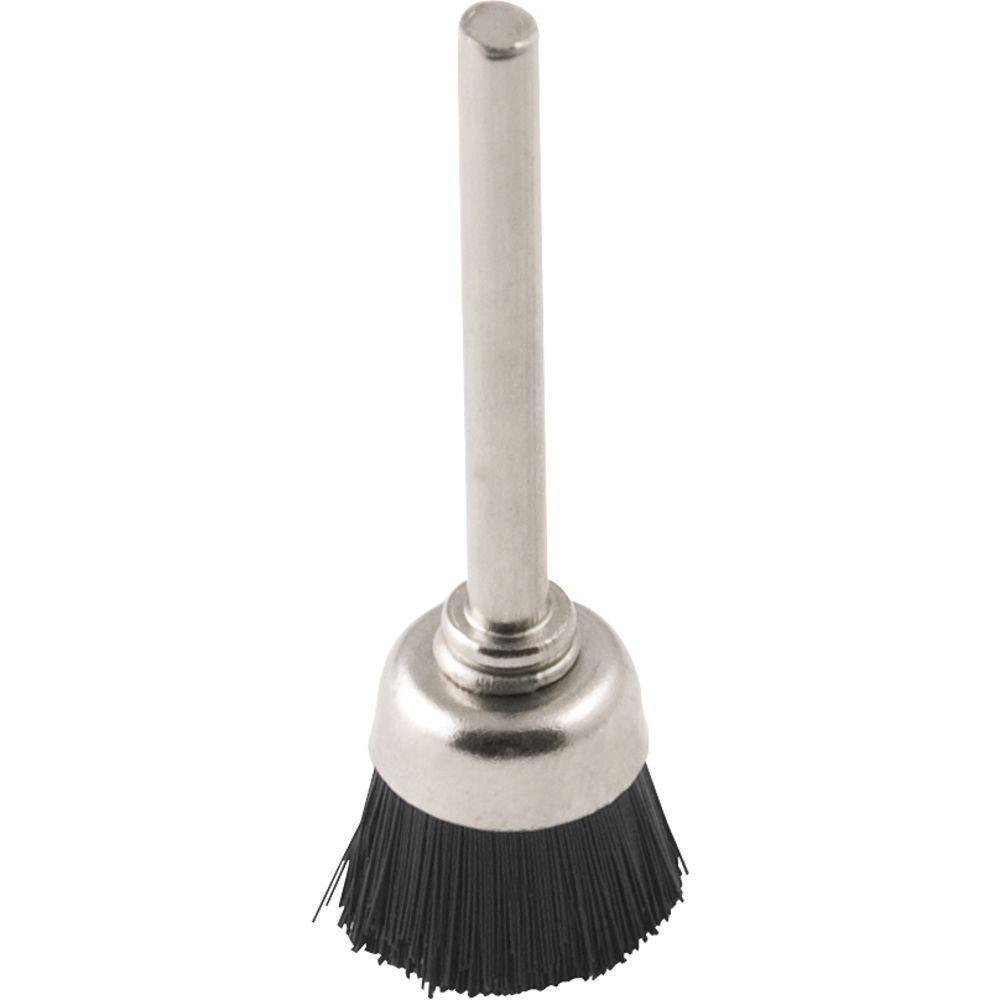 Escova Copo 12mm Nylon Com Haste Para Microrretífica Vonder - 2