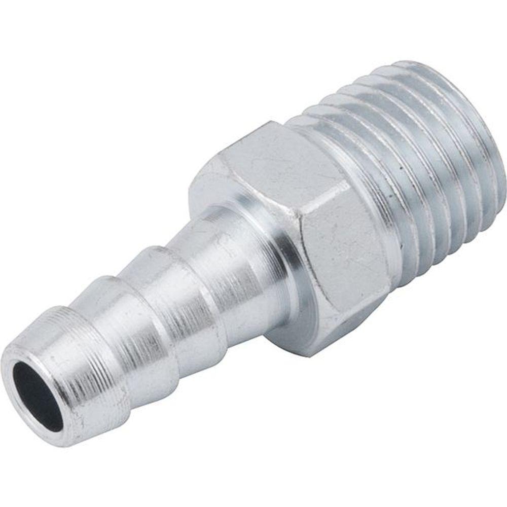 Espigão Fixo Macho Para Mangueira 5-16 Rosca 1-4 Npt Aço Z - 2