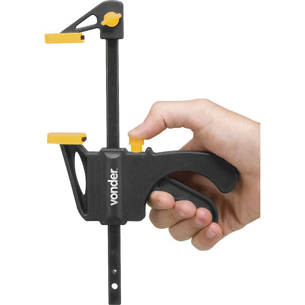 Grampo Tipo Sargento De Aperto Rápido 8" Ga 308 - Vonder - 5