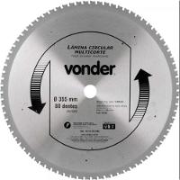 Lamina Circular Multicorte 355x2.2x3.0x80d - Vonder - 1