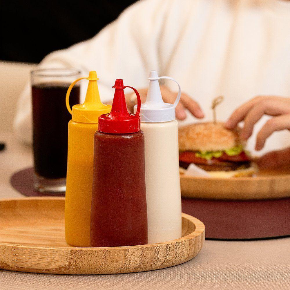 Kit 3 Bisnagas 400ml Vermelho, Branco E Amarelo - 2