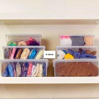 Kit 3 Caixas Herméticas Plásticas Empilháveis 11l Transparente - 3