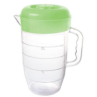 Jarra Graduada Com Tampa 3l Verde