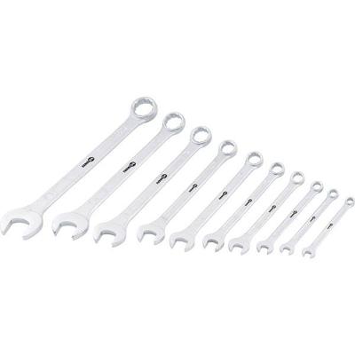 Jogo Chave Combinada 6-22mm Aço Carbono Com 10 Peças Suporte