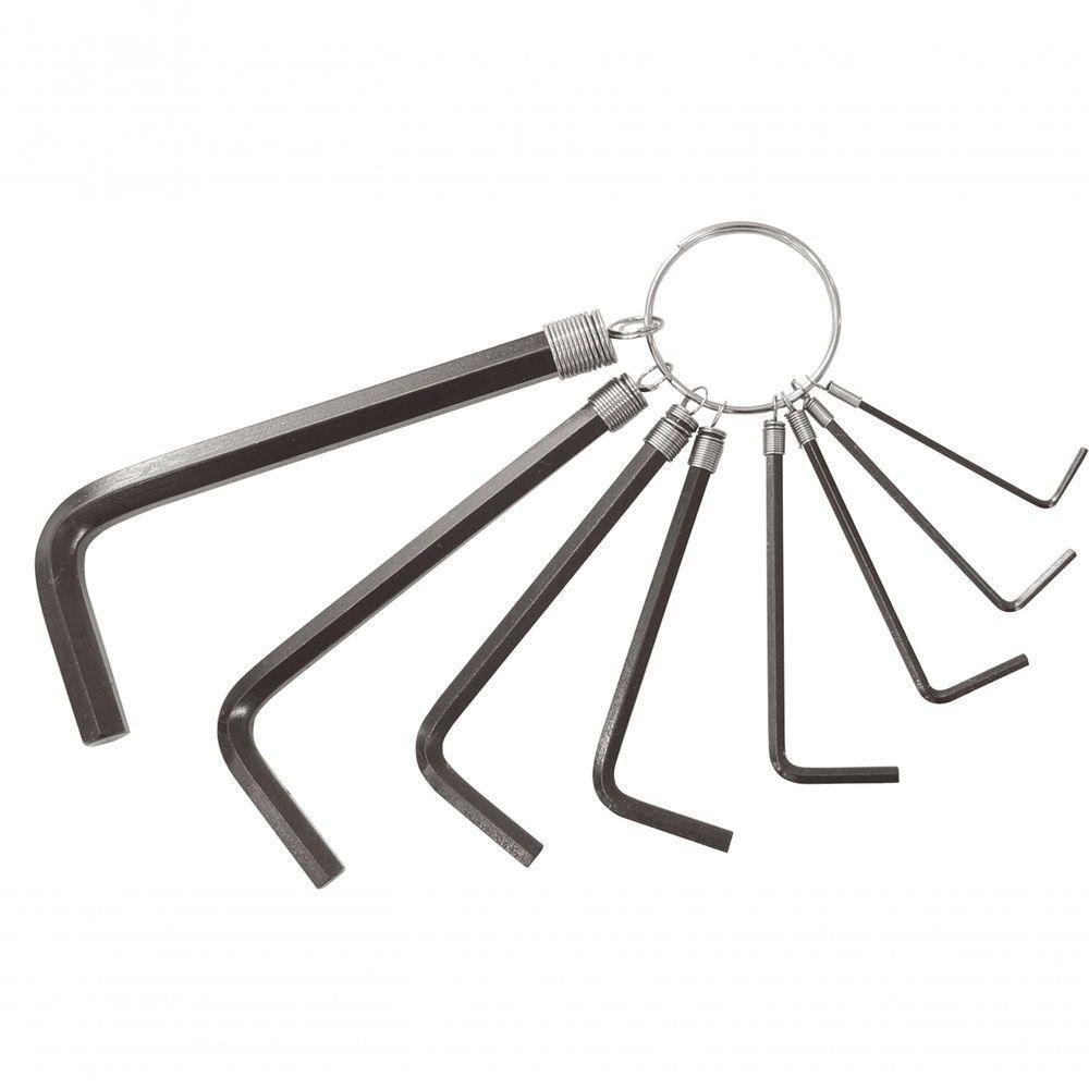 Jogo Chave Hexagonal Allen 1,5-8,0mm Tipo L Curta Argola Cro - 1