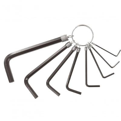 Jogo Chave Hexagonal Allen 1,5-8,0mm Tipo L Curta Argola Cro