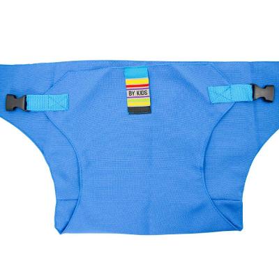 Cinto Alimentação Infantil Segura Bebe Na Cadeira Portatil Amarelo Azul
