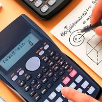 Calculadora Científica Portátil 240 Funções Display 2 Linhas - 3