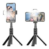 Bastão Pau De Selfie E Tripe Bluetooth Para Celular