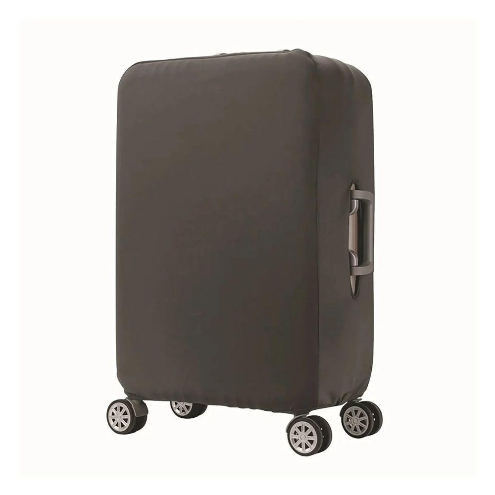 Capa Protetora Malas Viagem Bagagem Malha Neopreme Elástico Tam M Cinza - 1