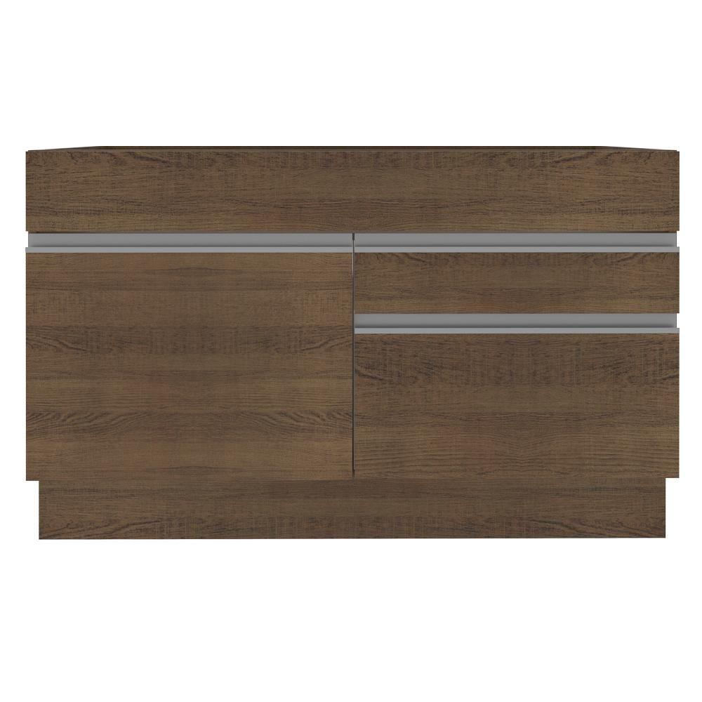 Balcão de Pia Glamy Rustic 1 Porta e 2 Gavetas Madesa - 2