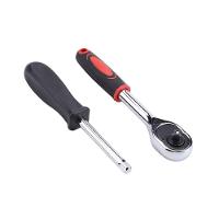 Jogo De Soquete Aço Crv 1-4 Catraca Chave Allen Maleta 46 Peças Vermelho - 6