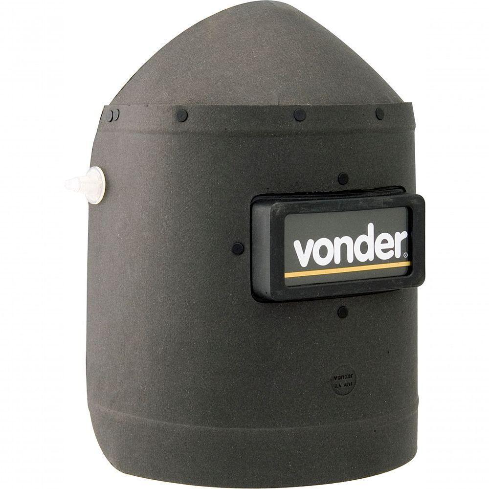 Mascara Para Solda Fibra Visor Fixo Com Carneira Sem Catraca - 1