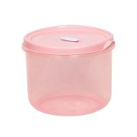 Pote Redondo 14cm De Altura Para Micro-ondas E Freezer Com Válvula 3l - Linha Wave Plasvale Rosa - 1