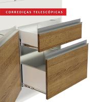 Balcão de Pia Glamy 2 Portas 2 Gavetas Madesa - 10