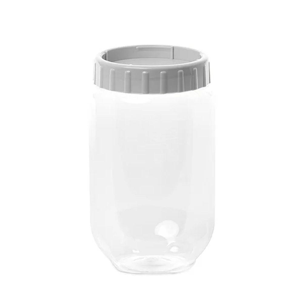 Porta Mantimentos Empilhável 1 Litro Branco - 1