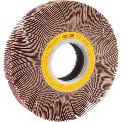 Roda De Lixa 150x25mm Sem Haste G100 Vonder