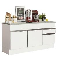 Balcão de Pia Glamy 2 Portas 2 Gavetas Madesa - 1